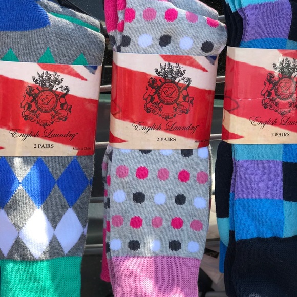 English Laundry 16 Premium Crazy Socks 4 pk - Picture 2 of 5